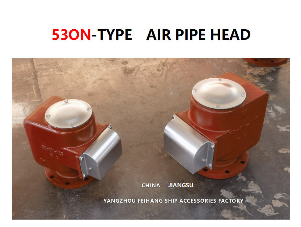 Flotador de acero inoxidable del cuerpo Fc200 de IMPA872301 Marine Air Vent Head 53ON-50A para los componentes internos