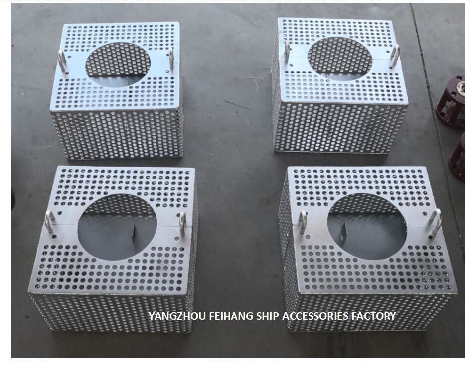Cajas del filtro para la caja del filtro de Bilge Line Fh-125a-Jis F7206 Marine Rose Box Jis F7206-1998 Marine Steel Plate Bilge Water