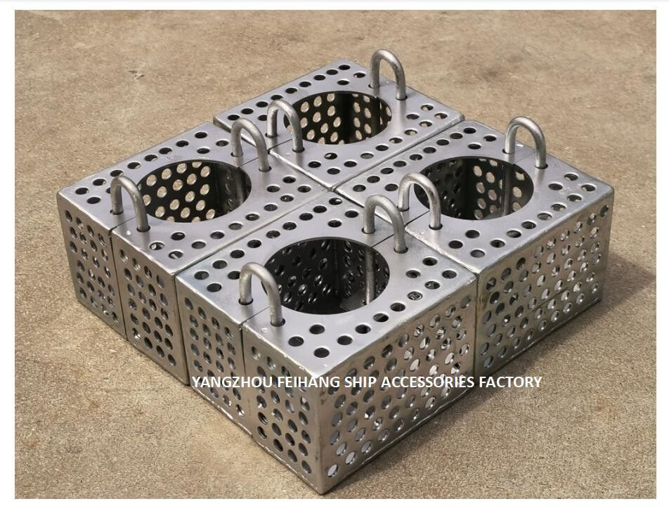 Filtros de caja de rosa de malla de acero inoxidable Jis F7206 5k-50a para conexión roscada de succión de tanque de agua