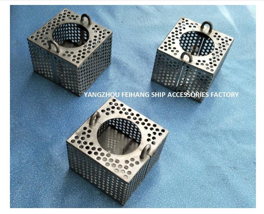 Filtros de caja de rosa de malla de acero inoxidable Jis F7206 5k-50a para conexión roscada de succión de tanque de agua