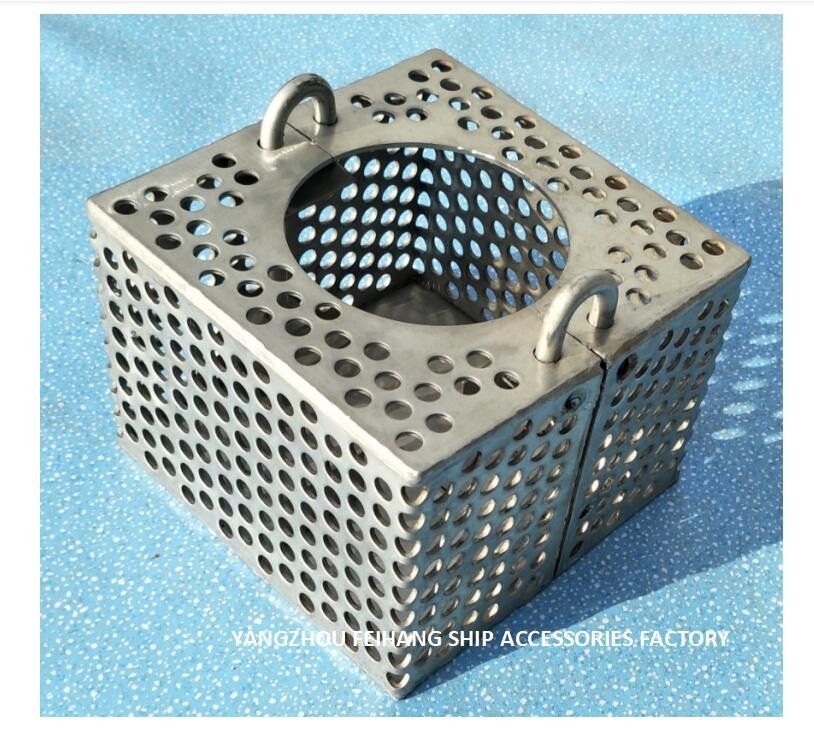Cajas del filtro para la caja del filtro de Bilge Line Fh-125a-Jis F7206 Marine Rose Box Jis F7206-1998 Marine Steel Plate Bilge Water