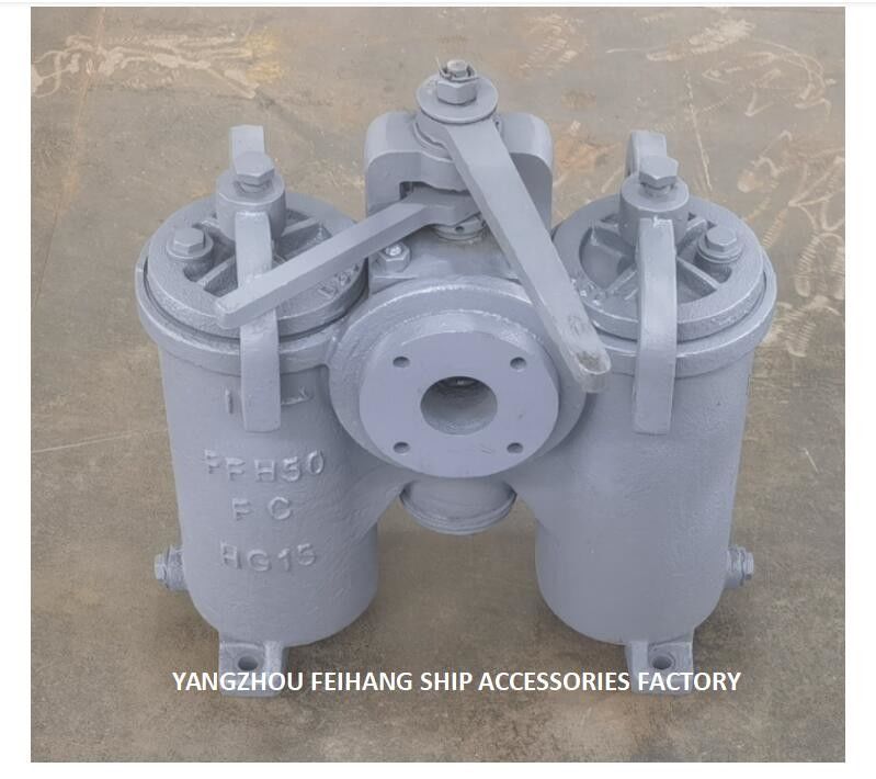 Acero inoxidable a dos caras del cartucho de filtro del arrabio del cuerpo de los tamices 5A-50A JIS F7208 (tipo de H) del aceite de la construcción naval