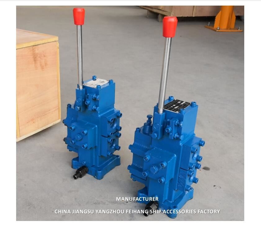 VÁLVULAS DE CONTROL PROPORCIONALES MANUALES DE FLUJO PARA EL BLOQUE HIDRÁULICO DE LA VÁLVULA DE CONTROL DE LAS NAVES CSBF-H-G20