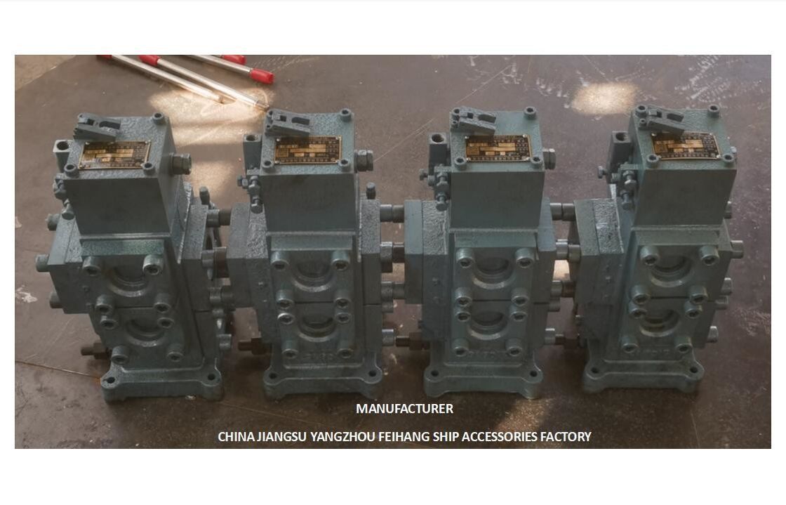 VÁLVULAS DE CONTROL DE FLUJO PROPORCIONAL MANUAL CSBF-H-G40 PARA BUQUES VÁLVULA DE CONTROL MOLINETE