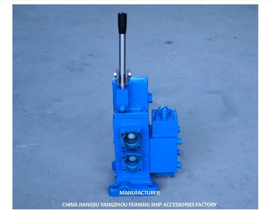 válvulas de control proporcionales de flujo del manual de la válvula de control del torno 35sfre-Mo20-H3 para el bloque de gestión del torno de las naves