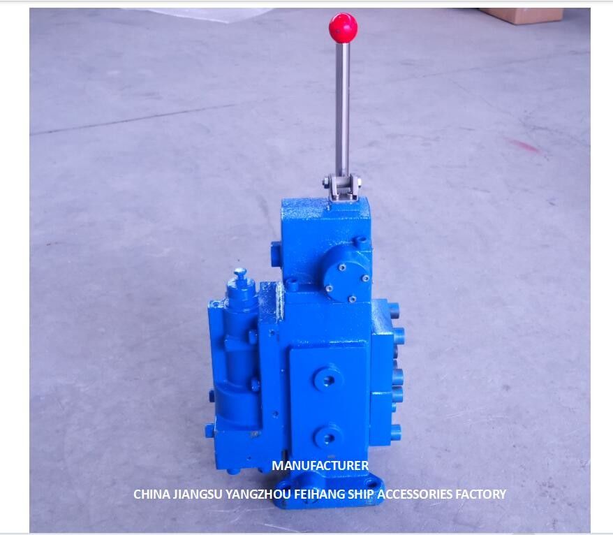 Bloque de control de flujo proporcional manual de la válvula de control del torno para los barcos 35sfre-Mo32-H3