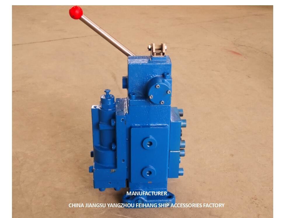 Bloque de control de flujo proporcional manual de la válvula de control del torno para los barcos 35sfre-Mo32-H3