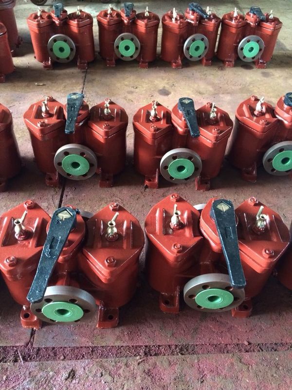 Colador de aceite dúplex con bridas para aplicaciones marinas industriales Modelo AS20 Cb/T425-94