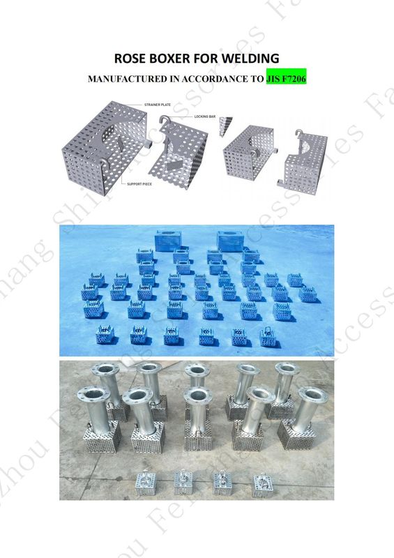 Filtros de succión y caja de rosas - Fábrica de accesorios para barcos Yangzhou Feihang, Jiangsu, China