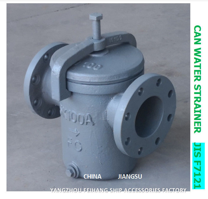 Colador de agua para latas JIS 5k-100A Impa 872007 Cuerpo del filtro de agua para latas JIS 5k-100a - Cartucho de filtro de hierro fundido - Inoxidable