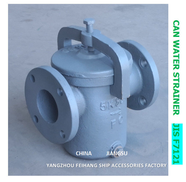 Colador de agua para latas JIS 5k-100A Impa 872007 Cuerpo del filtro de agua para latas JIS 5k-100a - Cartucho de filtro de hierro fundido - Inoxidable