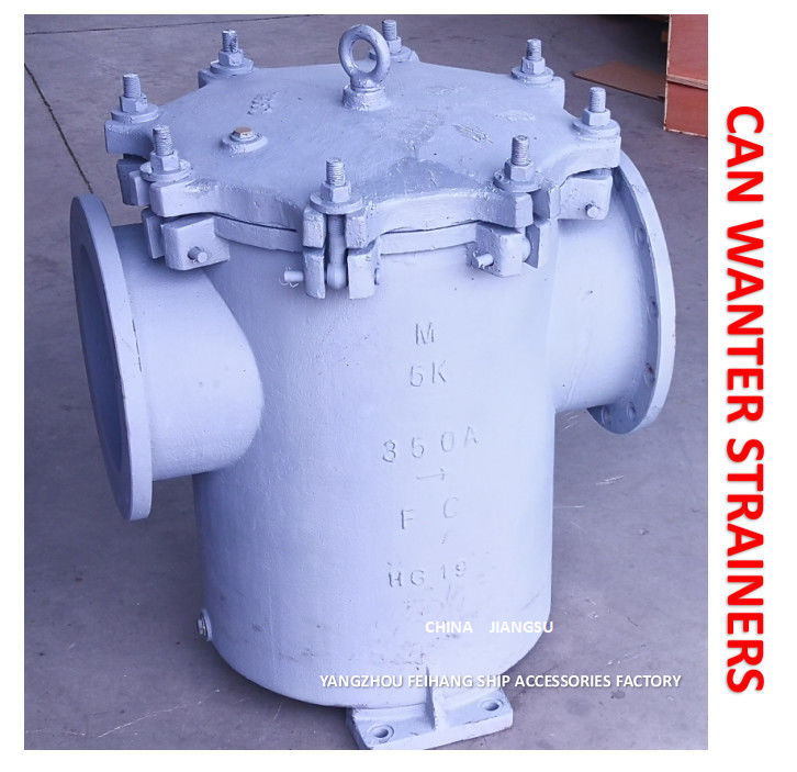 El S-tipo de IMPA872013 Marine Can Water Filters 5kK-350A puede regar el acero inoxidable del cartucho de filtro del arrabio del cuerpo de Strainres