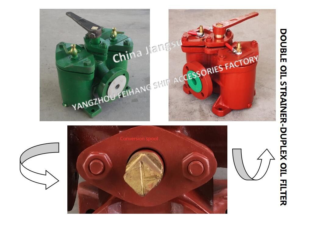 Tamices de aceite del doble CB/T425-1994 de Marine Dual Fuel Filter A25 0.25-0.16 Marine Dual Fuel Filter A25 0.25-0.16CB/T425-19