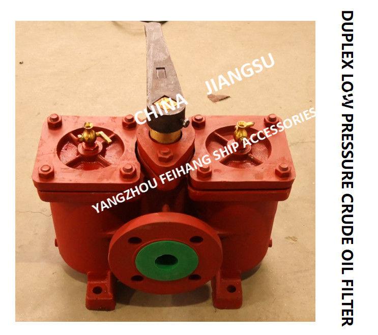 Acero inoxidable a dos caras cambiable dual del cartucho de filtro del arrabio del cuerpo de los tamices de aceite del filtro de combustible AS16040 CB/T425-1994