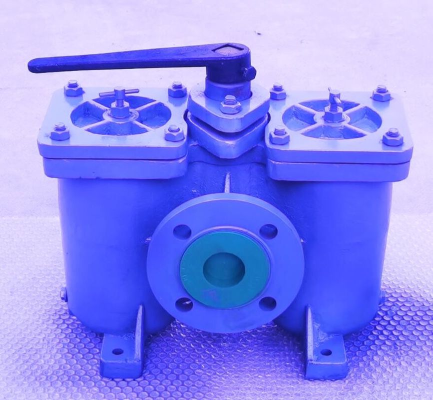 Filtro de aceite doble para el modelo de D.O. Delivery Pump Suction: Acero inoxidable del filtro del arrabio del cuerpo de A50-0.75/0.26 Cb/T425