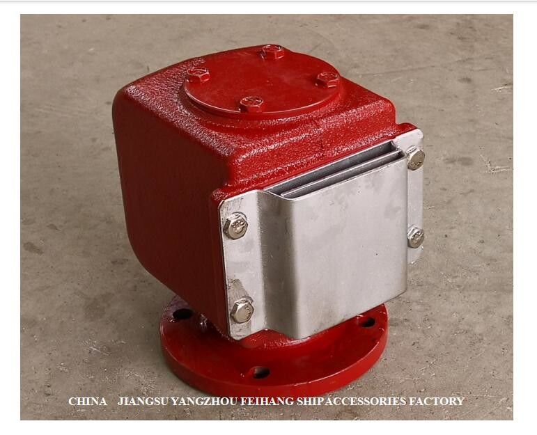 Tipo cabeza del tubo de aire del tanque de lastre (con la red del fuego) ES65QT CB/T3594-1994 del Casquillo-flotador del respiradero del tanque de lastre