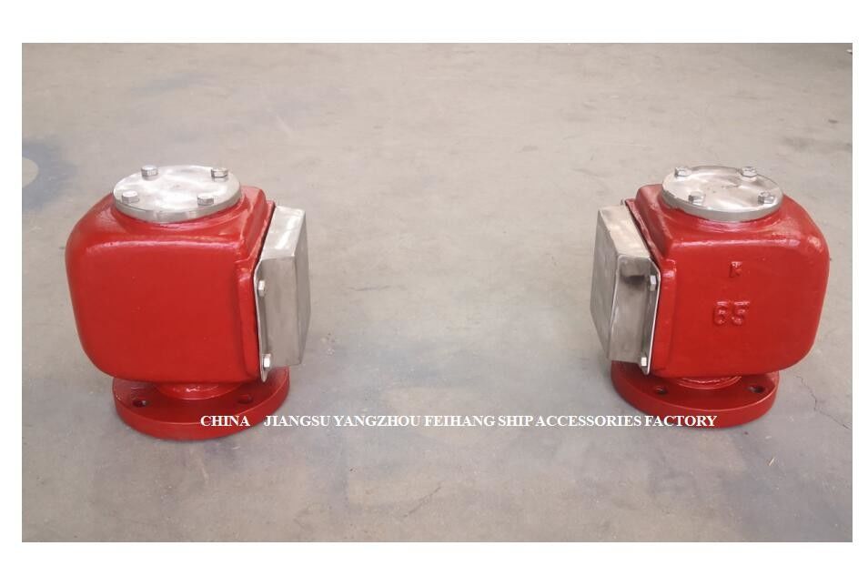 Casquillo respirable para la ensenada lateral Marine Air Vent Headr del acero inoxidable de F.O. Spill Tank Model DS50QT CB/T3594-1994