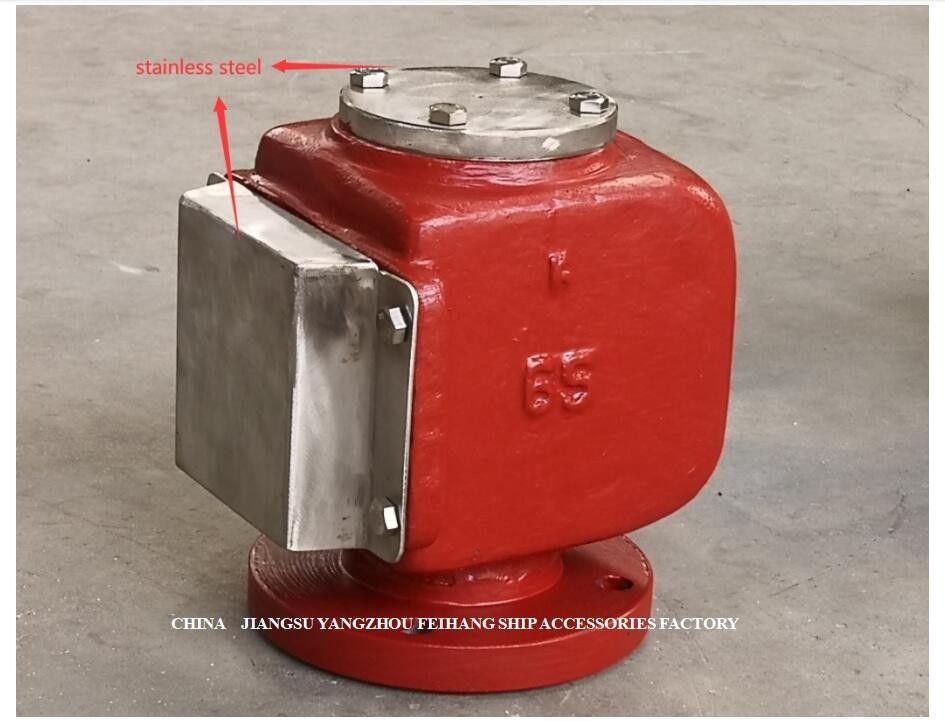 El tipo salida de aire del flotador va a la cubierta lateral del acero inoxidable de Es 50qt Cb/T3594-1994 del modelo del tanque de F.O. Settling