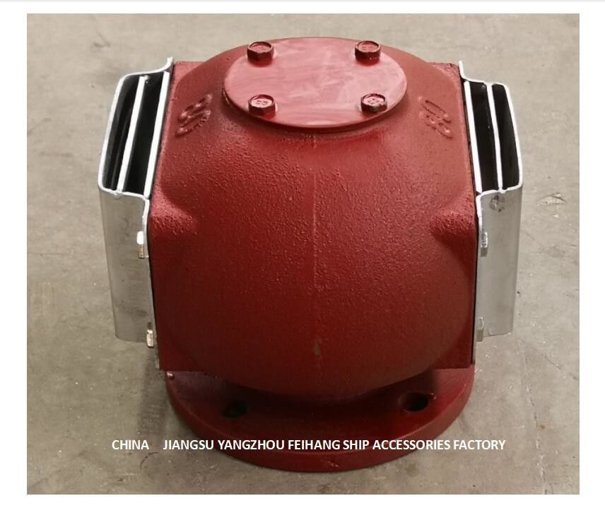 Tipo cabeza del tubo de aire del tanque de lastre (con la red del fuego) ES80QT CB/T3594-1994 del Casquillo-flotador del respiradero del tanque de lastre