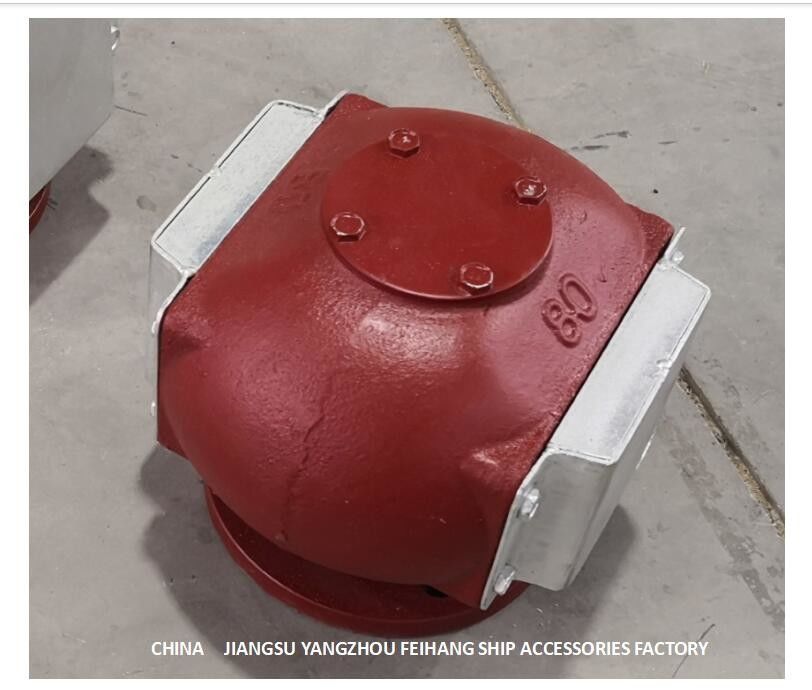 F.O. modelo principal del tubo de aire del tanque de servicio: DS200HT CB/T3594-1994 Marine Air Pipe Head