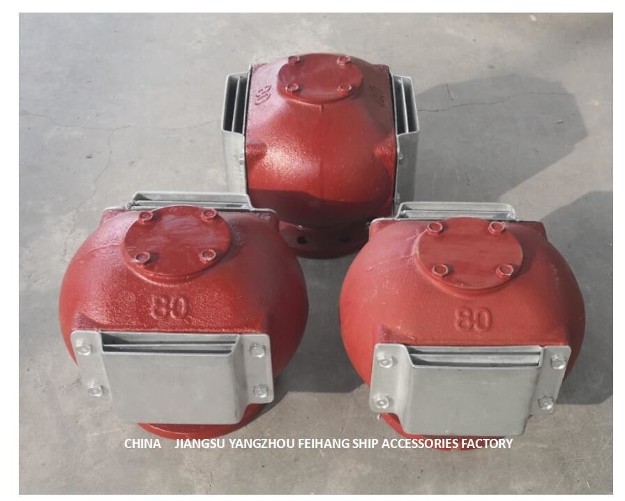 Cabeza del tubo de aire (con la red del fuego) para Bilge Oil W.T. Model: DS80HT CB/T3594-1994