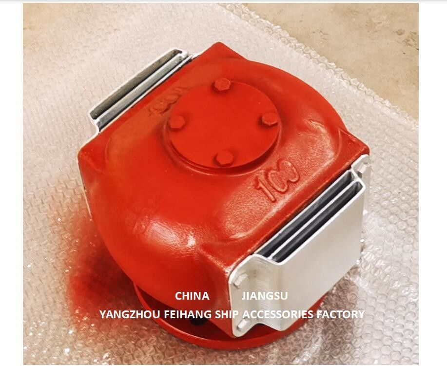 Cabeza del tubo de aire del tanque de agua del lastre, casquillo respirable del tanque de agua del lastre, casquillo ES100QT CB/T3594-1994 del aire del tanque de agua del lastre