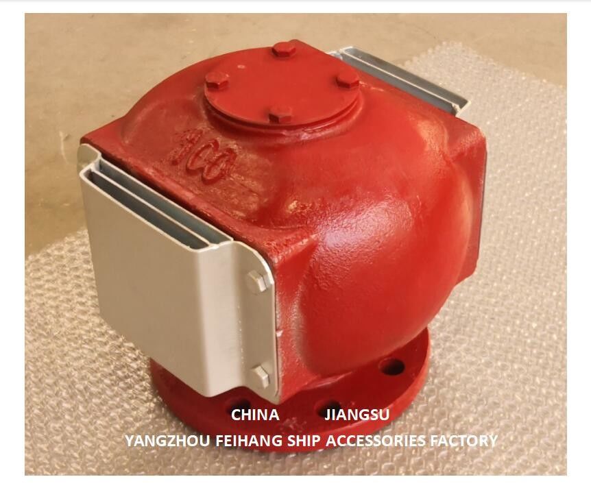 Cabeza máxima del tubo de aire de la cabina de ES100QT CB/T3594-1994 primer, primero casquillo máximo de la ventilación de cabina, primero casquillo máximo del aire de la cabina