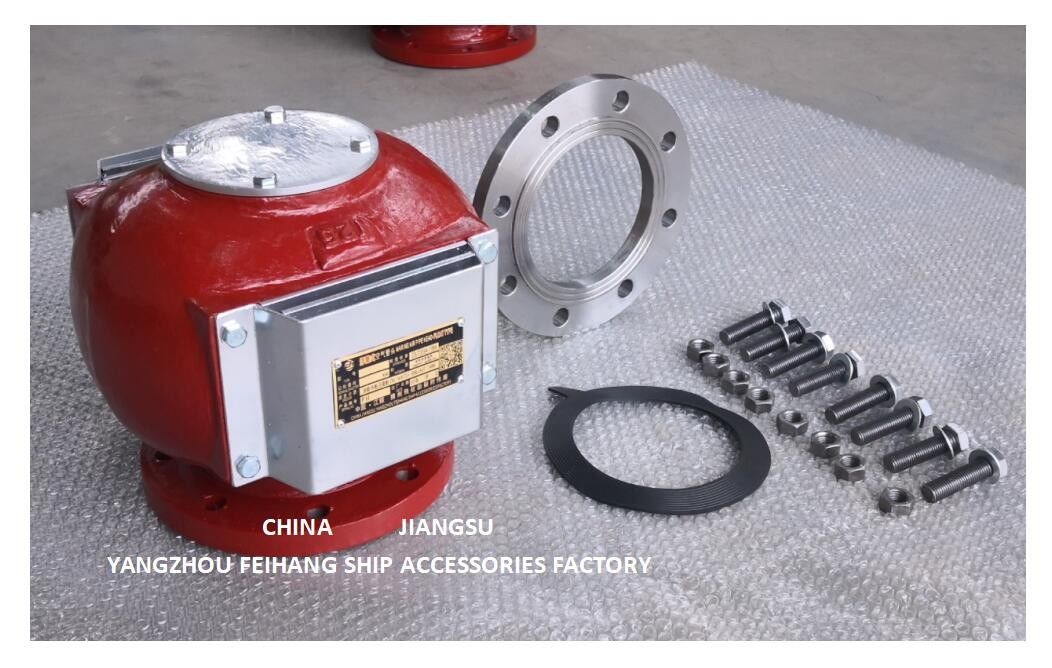 Cabeza del tubo de aire del tanque de agua del lastre, casquillo respirable del tanque de agua del lastre, casquillo ES125QT CB/T3594-1994 del aire del tanque de agua del lastre