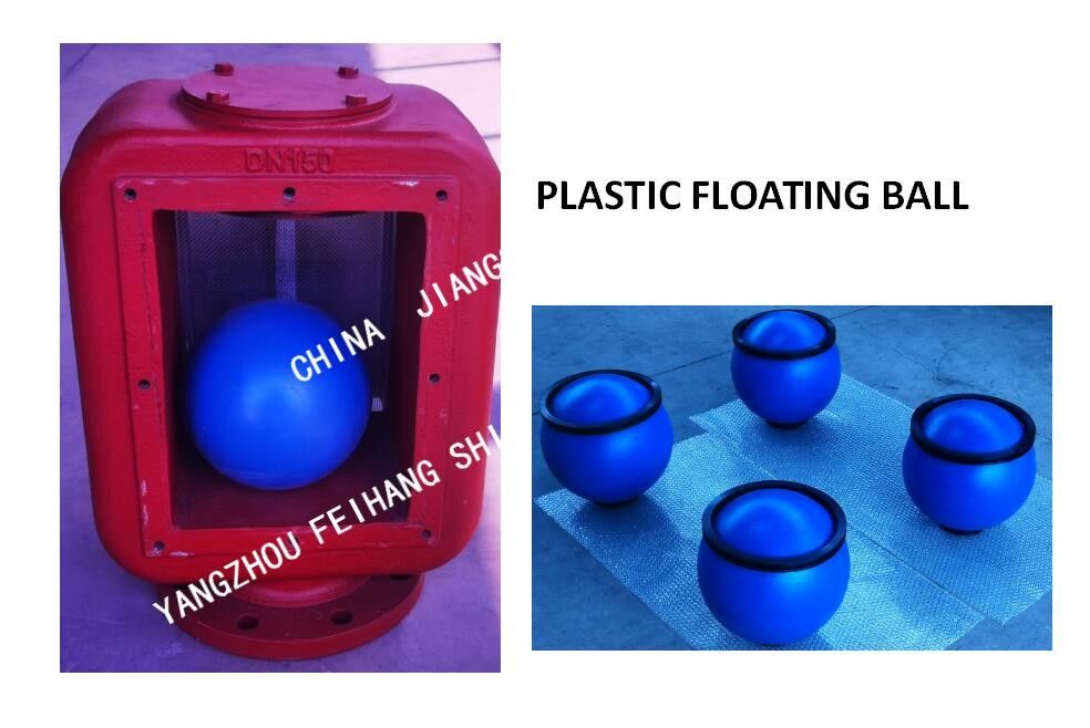 Bola de flotación plástica para la bola de flotación plástica de la cabeza del tubo de aire del depósito de gasolina para la cabeza del tubo de aire del tanque de lastre