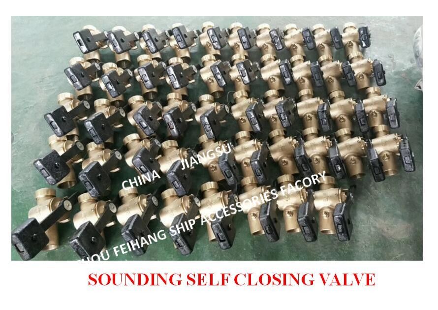 Cabeza CB/T3778-99 de Marine Sounding Self Closing Valve - de Marine Self Closing Measuring Pipe