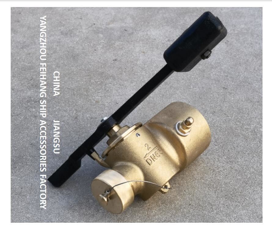 Profundidad de bronce que mide la válvula de cierre automático Fh-65 Acb/T3778-1999 para Marine Sewage Treatment