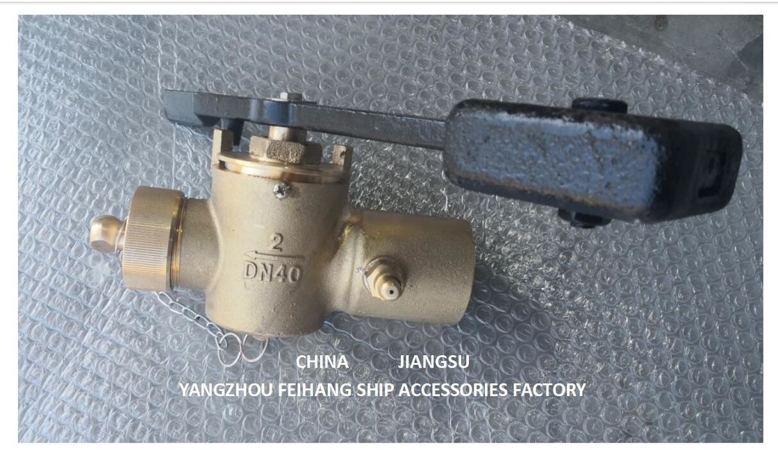 Profundidad de bronce que mide la válvula de cierre automático Fh-65 Acb/T3778-1999 para Marine Sewage Treatment