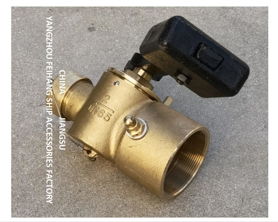 Profundidad de bronce que mide la válvula de cierre automático Fh-65 Acb/T3778-1999 para Marine Sewage Treatment