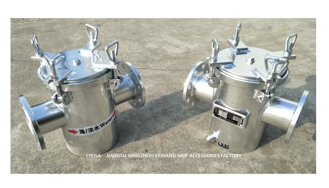 En baño caliente de acero grueso de carbono del filtro de agua de agua de la succión gruesa del filtro AS80 Cb/T497 galvanizado