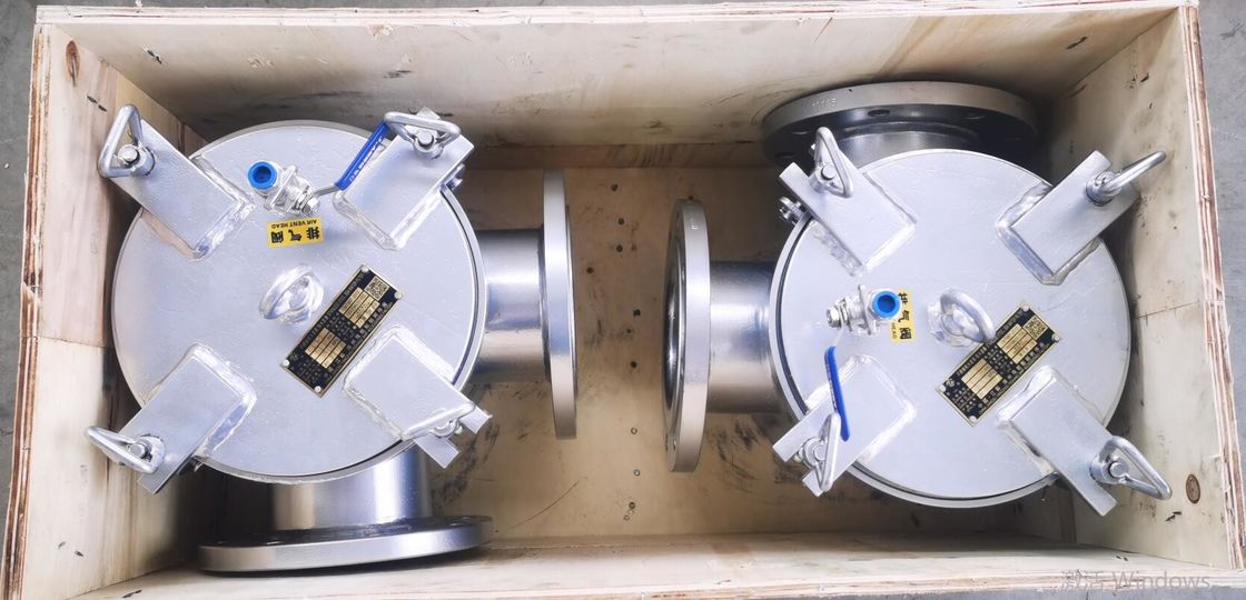 Los tamices de la agua de mar modelan: El cartucho de filtro galvanizado en baño caliente de acero de carbono del cuerpo de AS125 CB/T497-2012 toma el sol tipo