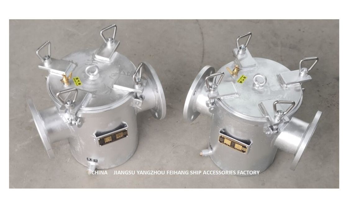 Componentes gruesos del filtro de agua de Marine Seawater Filter Marine Suction AS100 CB/T497-2012