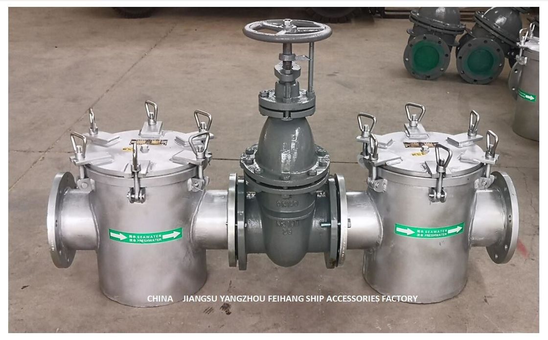 Agua gruesa continua Filtera150 CBM1061 - modelo grueso AS150 CB/T497 del filtro de agua de la succión continua