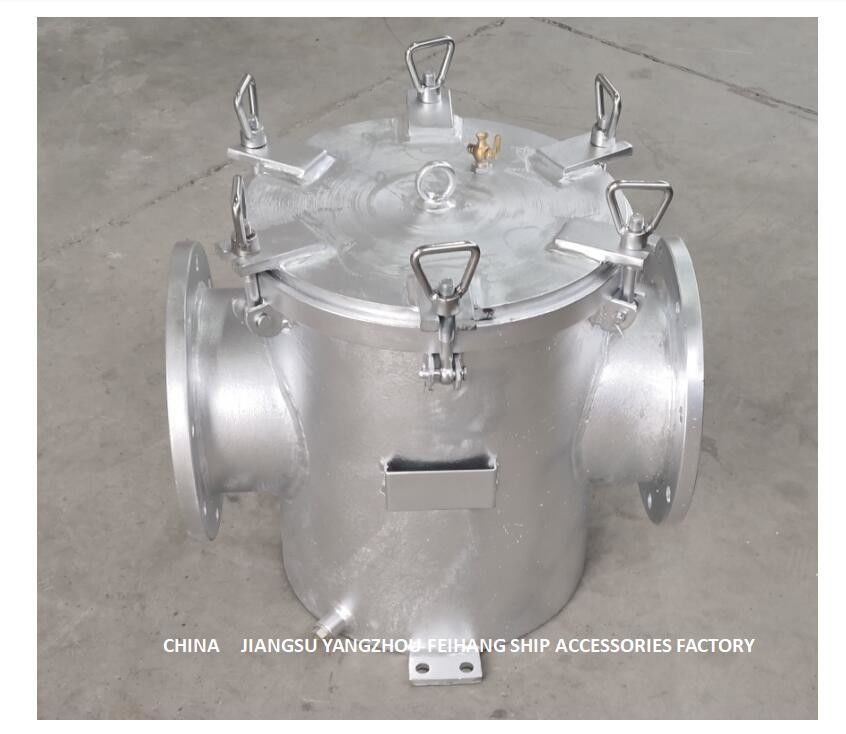 El acero de carbono galvanizó los tamices de la agua de mar para el modelo AS200 CB/T497 de la entrada de bomba del agua dulce