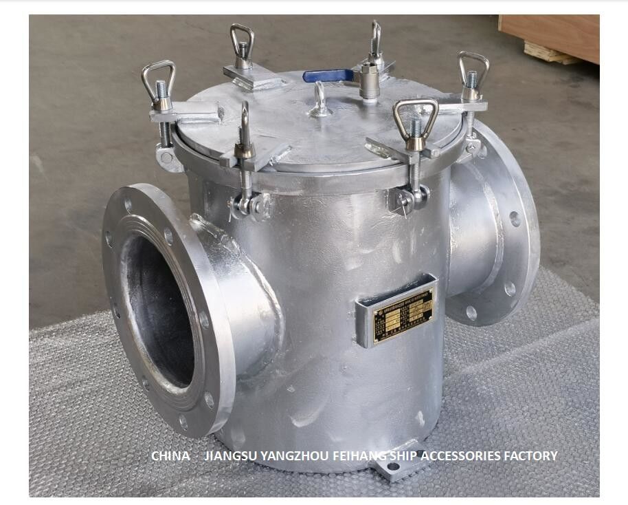 Cartucho de filtro de acero inoxidable galvanizado de acero principal del filtro del agua de mar de carbono de la entrada de bomba del agua de mar de A250 Cb/T497