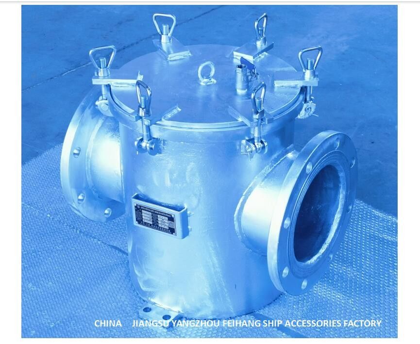 Cartucho de filtro de acero inoxidable galvanizado de acero principal del filtro del agua de mar de carbono de la entrada de bomba del agua de mar de A250 Cb/T497