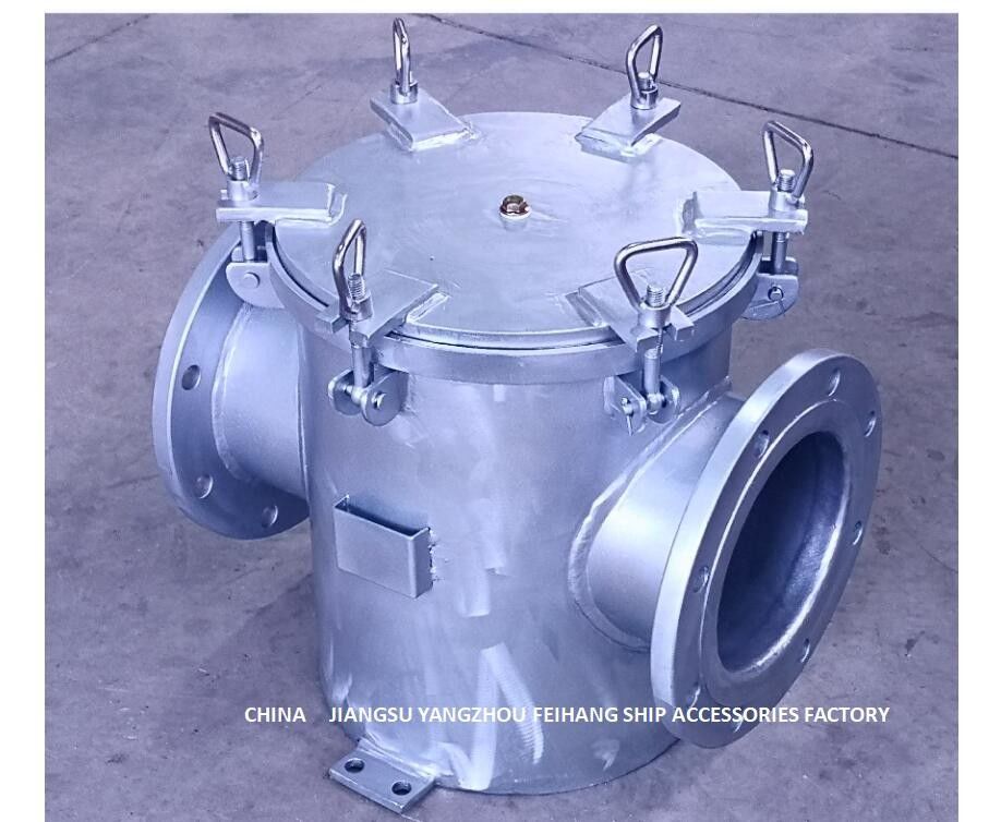 Cuerpo de acero galvanizado de acero galvanizado de Filtecarbon de la succión de carbono del filtro del agua de mar del acero de carbono, filtro de acero inoxidable