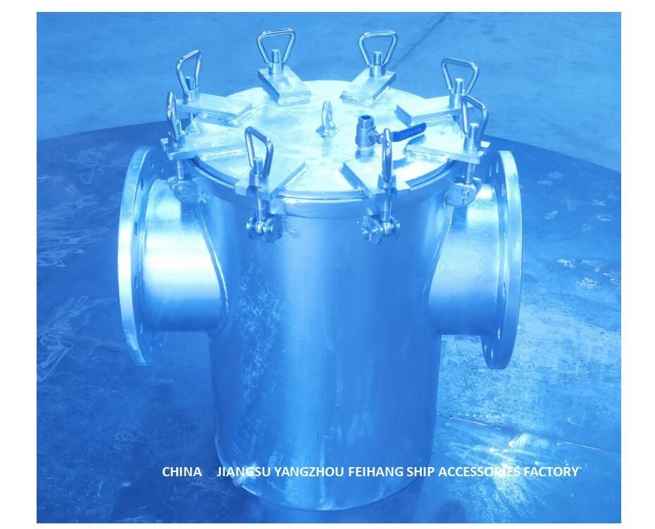 Los tamices AS250 Cb/T497 de la agua de mar para el acero de carbono de Bilge Fire Pump Inlet Material galvanizaron