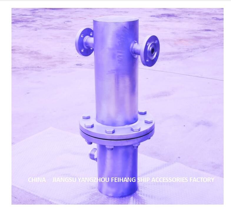 Presión de trabajo material automática del acero de carbono Cb/T3657-2014 de Marine Gas Water Separator Bs 30080 del drenaje 3.0mpa