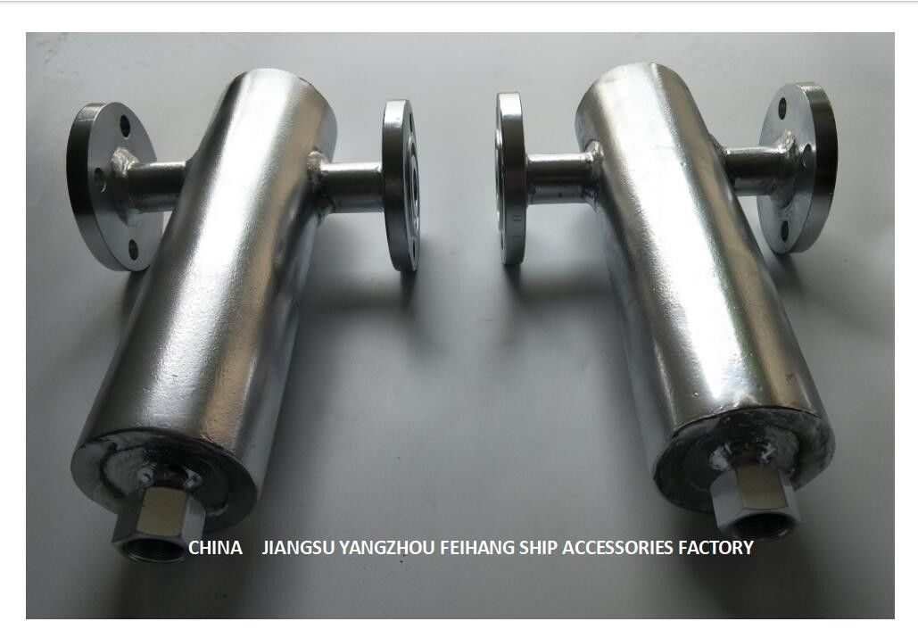Marine Gas Water Separator - modo galvanizado de acero AS30025 CB/T3572 del separador de agua del gas de la inmersión caliente de carbono