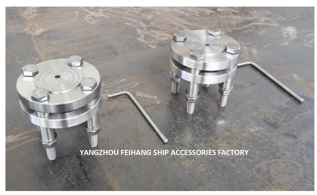 Principio de funcionamiento de material de acero inoxidable de FH-50a Marine Adjustable Flow Orifice Plate