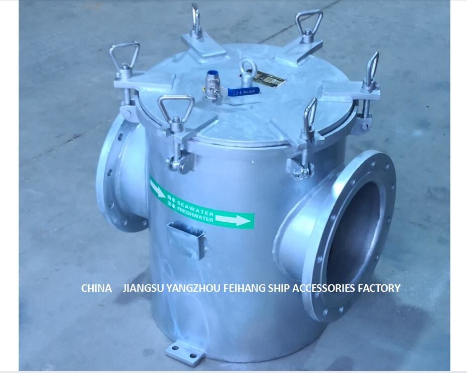 Filtro galvanizado de acero importado AS350 Cb/T497 del agua de mar de carbono para la bomba del agua de mar del aire acondicionado