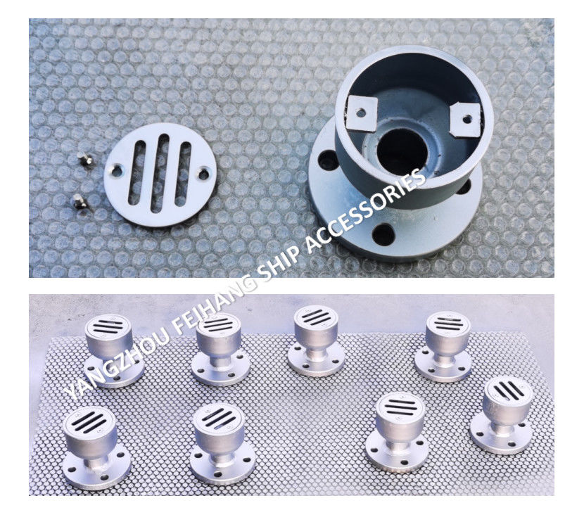 Puerto de Marine Circular Flange Deck Leakage, Marine Circular Flange Floor Drain YB40 CB/T3885-2004