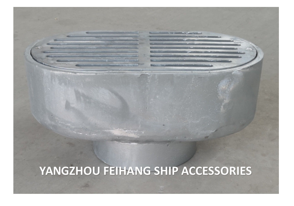 Puerto TBS100 CB/T3885-2014 de Marine Floor Drain - de Marine Oval Deck Leakage Port - de Marine Oval Flange Deck Leakage