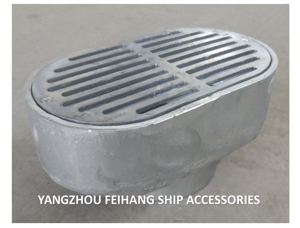 Puerto TBS100 CB/T3885-2014 de Marine Floor Drain - de Marine Oval Deck Leakage Port - de Marine Oval Flange Deck Leakage