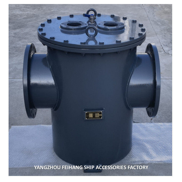 Filtro del agua de mar de Mgps Marine Carbon Steel Galvanized Main para el sistema de la desulfurización (guarnición de goma interna) As350 Cb497